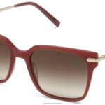Warby Parker T4FT0T890 Brille Terrakotta mit poliertem Gold vela