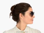 Warby Parker T4FT0T912 Brille Tiefschwarz mit Roségold Cleo – Bild 2