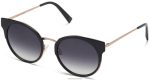 Warby Parker T4FT0T912 Brille Tiefschwarz mit Roségold Cleo