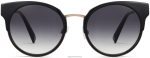 Warby Parker T4FT0T912 Brille Tiefschwarz mit Roségold Cleo – Bild 3