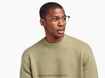 Warby Parker T4FT0T93 Brille geschichtete Haselnussschildkröte mit poliertem Gold Tiago – Bild 2