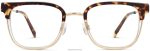 Warby Parker T4FT0T93 Brille geschichtete Haselnussschildkröte mit poliertem Gold Tiago – Bild 4