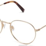 Warby Parker T4FT0T99 Brille poliertes Gold Simon